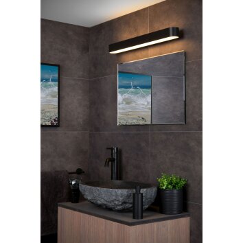 Lucide MADELON Wandleuchte LED Schwarz, 1-flammig