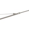 Steinhauer Gramineus Wandleuchte Edelstahl, Grau, 1-flammig