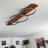 LED Deckenleuchte Pompu mit überlappenden Leuchtelementen, 3000K warmweiß