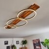 LED Deckenleuchte Pompu mit überlappenden Leuchtelementen, 3000K warmweiß