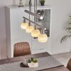 Warga Pendelleuchte LED Nickel-Matt, 4-flammig
