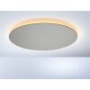 Escale BLADE Deckenleuchte LED Grau, 1-flammig