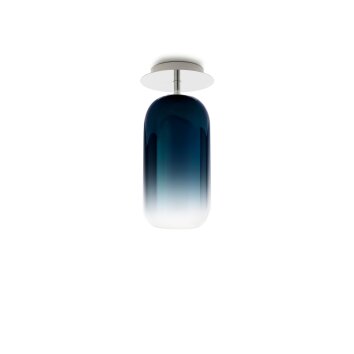Artemide Gople Mini Deckenleuchte Aluminium, 1-flammig