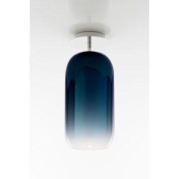 Artemide Gople Deckenleuchte Aluminium, 1-flammig