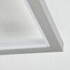 LED-Deckenleuchte Longos, dimmbar per Fernbedienung, Lichtfarbe einstellbar 2700-5500K