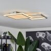 LED-Deckenleuchte Longos, dimmbar per Fernbedienung, Lichtfarbe einstellbar 2700-5500K