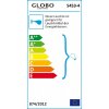 Globo CATHY Strahler Edelstahlfarben, Nickel-Matt, 4-flammig