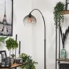 Tapitapa Bogenstehlampe Schwarz, 1-flammig
