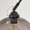 Tapitapa Bogenstehlampe Schwarz, 1-flammig