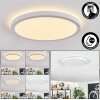 Flache runde LED-Deckenleuchte Endrup mit moderner Bauform, ø 29,5 cm, 3000K warmweiß