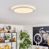 Flache runde LED-Deckenleuchte Endrup mit moderner Bauform, ø 29,5 cm, 3000K warmweiß