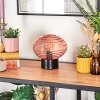 Gualtar Tischleuchte Glas 15,5 cm Schwarz, 1-flammig