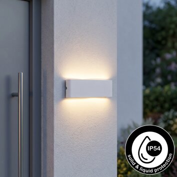 Gamas Wandleuchte Weiß, 1-flammig