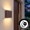 Gamas Wandleuchte LED Rostfarben, 1-flammig