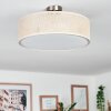 Foggia Deckenleuchte 40 cm Nickel-Matt, 3-flammig