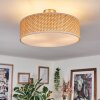 Foggia Deckenleuchte 40 cm Nickel-Matt, 3-flammig