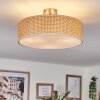 Foggia Deckenleuchte 40 cm Nickel-Matt, 3-flammig