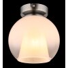 Globo Barry Deckenleuchte Chrom, Nickel-Matt, 1-flammig