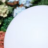 Ilorn Kugelleuchte 39 cm LED Weiß, 1-flammig, Fernbedienung