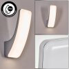 Gilan Außenwandleuchte LED Silber, 1-flammig