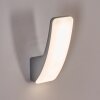 Gilan Außenwandleuchte LED Silber, 1-flammig