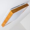 Sora Wood Deckenlampe Holz hell, 1-flammig