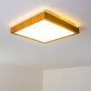 Sora Wood Deckenlampe Holz hell, 1-flammig