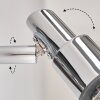 Morges Wandleuchte LED Chrom, 1-flammig
