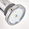 Morges Wandleuchte LED Chrom, 1-flammig