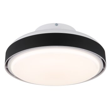 Globo Carney Deckenventilator LED Weiß, 1-flammig, Fernbedienung