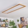 Belan Deckenpanel LED Naturfarben, Weiß, 1-flammig