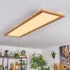 LED Panel-Deckenleuchte Belan, Fernbedienung dimmbar, Lichtfarbe 2700-6500K, Smart-Home
