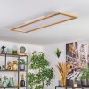 LED Panel-Deckenleuchte Belan, Fernbedienung dimmbar, Lichtfarbe 2700-6500K, Smart-Home