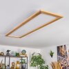 LED Panel-Deckenleuchte Belan, Fernbedienung dimmbar, Lichtfarbe 2700-6500K, Smart-Home