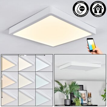 Finsrud Deckenpanel LED Weiß, 1-flammig