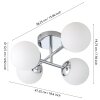 EGLO CASTROVIDO Deckenleuchte LED Chrom