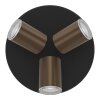 EGLO CONSUMA 1 Deckenleuchte Bronze, Schwarz