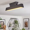 Tarin Deckenleuchte LED Schwarz, 1-flammig, Farbwechsler