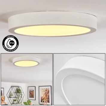 Finsrud Deckenpanel LED Weiß, 1-flammig