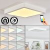 Finsrud Deckenpanel LED Weiß, 1-flammig