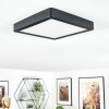 Finsrud Deckenpanel LED Schwarz, 1-flammig