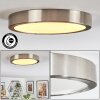 Finsrud Deckenpanel LED Nickel-Matt, 1-flammig