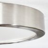 Finsrud Deckenpanel LED Nickel-Matt, 1-flammig