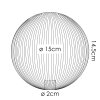 Bernado Ersatzglas 15 cm Blau