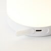 Brilliant Aro Tischleuchte LED Weiß, 1-flammig