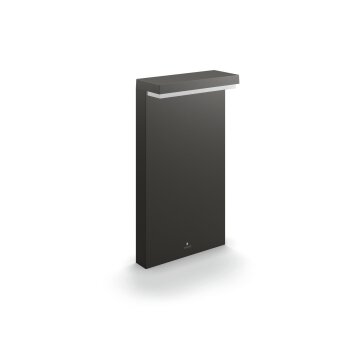 Philips Bustan Wegeleuchte LED Anthrazit, 1-flammig