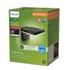 Philips Zonal Wandleuchte LED Schwarz, 1-flammig