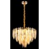 Globo Elinor Kronleuchter Gold, 12-flammig