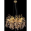 Globo Queena Kronleuchter Gold, 10-flammig