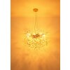 Globo Queena Kronleuchter Gold, 10-flammig
